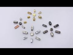 Custom Logo Metal Beads Alloy Bracelet Bead Spacer Beads