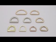 Flat D Ring for Bags