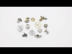 Custom Metal Bag Logo Plate Metal Purse Logo