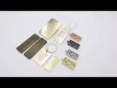 Heavy duty hanging logo tag 