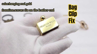 Metal Clip End for Bags Easy Fix