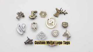 custom small metal logo for hat -10196