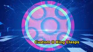 Verschillende ontwerpen zinklegering op maat gemaakte veer-o-ringsluiting