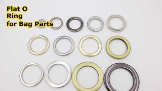 Flat O Ring buckle for Bag Parts Accessories
