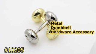55mm Metal Dumbbell Shape Hardware Accessories Zinc Alloy Ornaments for Decorations