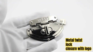Bag Metal Lock Closure 
